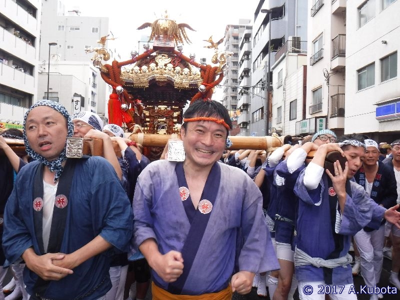柿沢未途・神輿・祭り